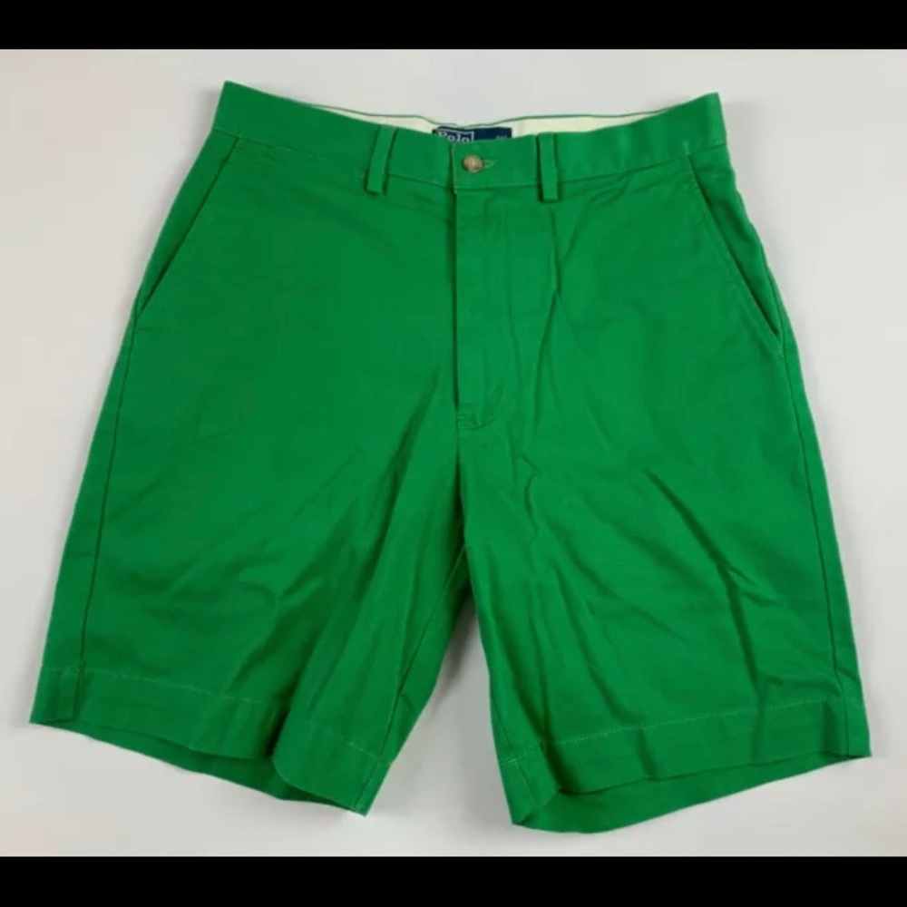 Polo Ralph Lauren Chino Shorts Mens 32 Green
